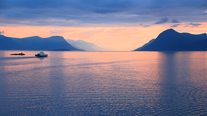 Ferry from Trondheim to Bergen