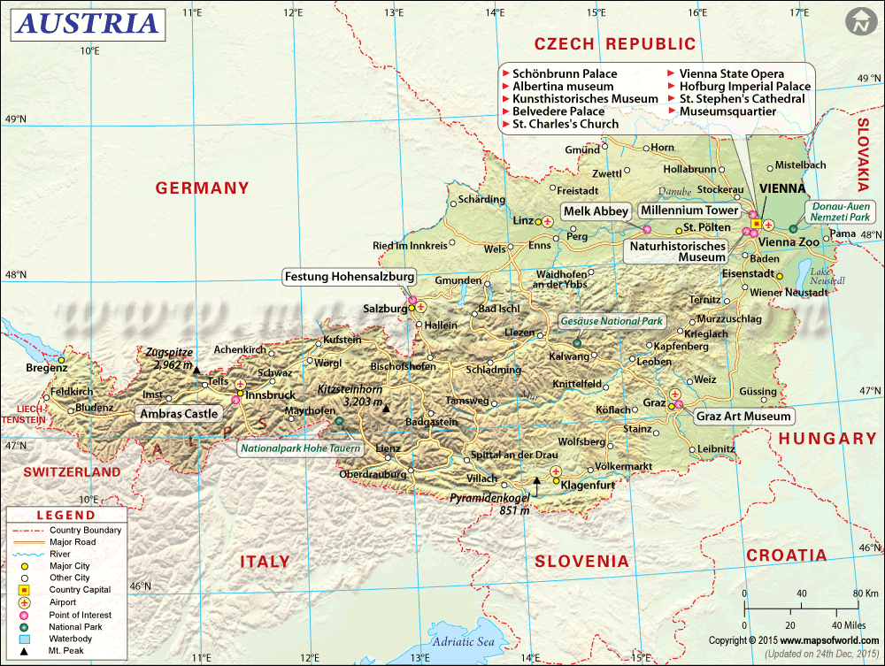 Austria Map