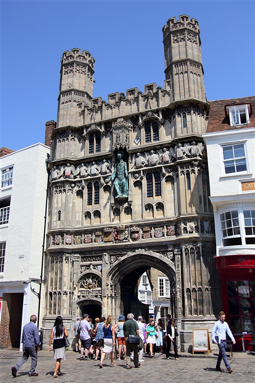 Gate to Canterbury Cathedral