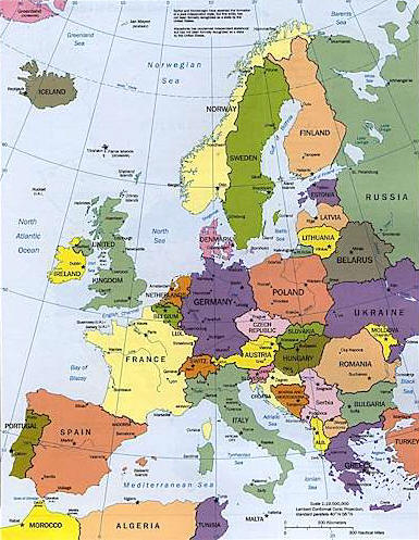 Europe Map