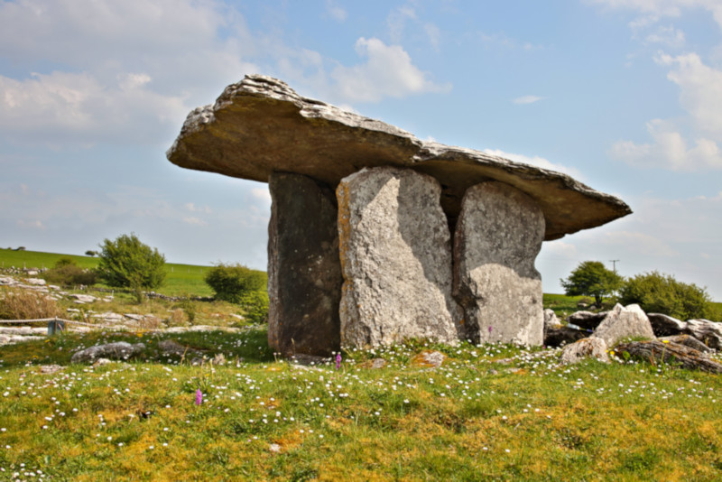 Poulnabrone Dolmen, County Clare, Ireland