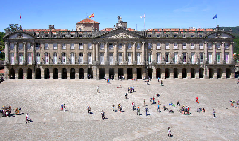  Spain - Santiago de Compostela - Town Hall