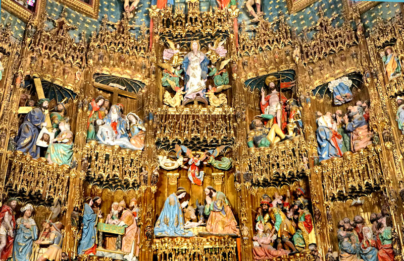 Cathedral Grand Altar, Toledo, Spain