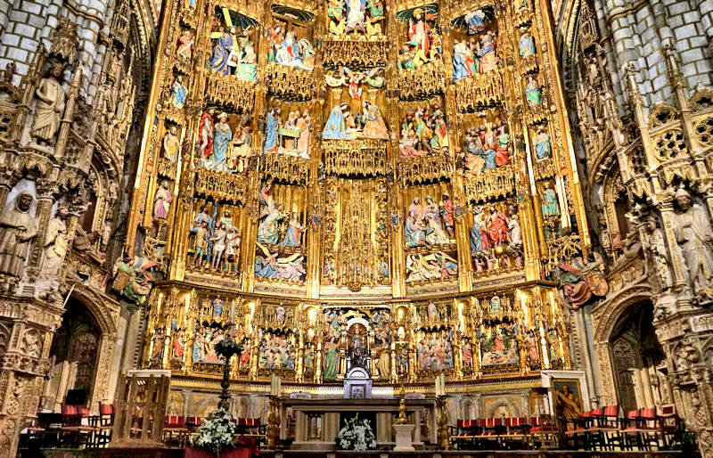 Cathedral Grand Altar, Toledo, Spain