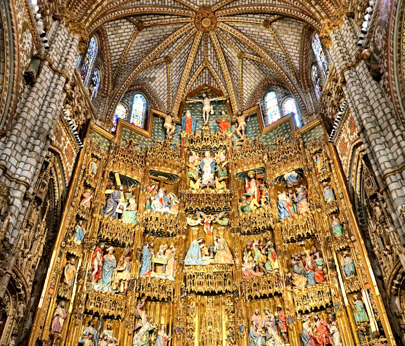 Cathedral Grand Altar, Toledo, Spain