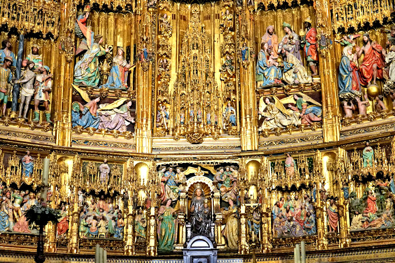 Cathedral Grand Altar, Toledo, Spain