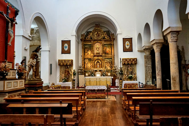 Church of San Salvator Built Over a Mosque, Toledo, Spain