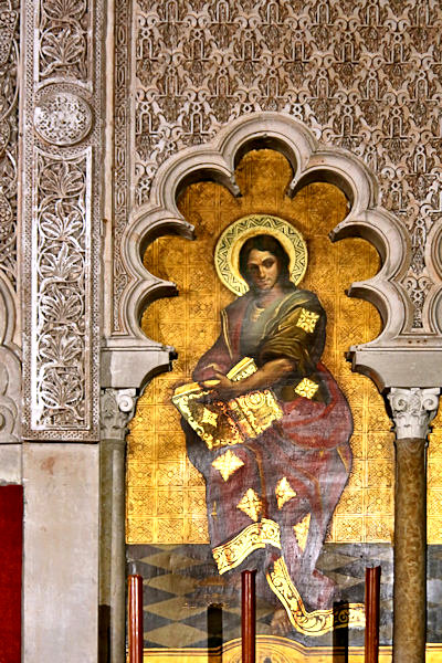 Inside the Church of San Pablo, Cordoba, Spain