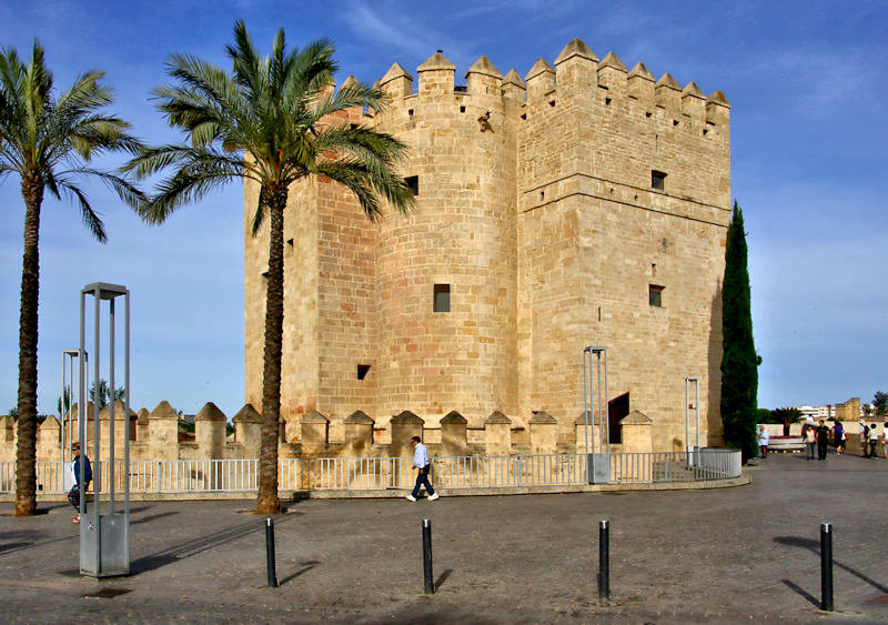 Calahorra tower on the Roman Bridge, Cordoba, Spain