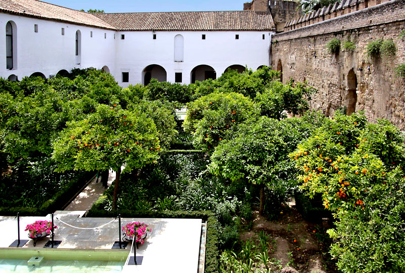 Alcazar of the Chrisian Monarchs, Cordoba, Spain