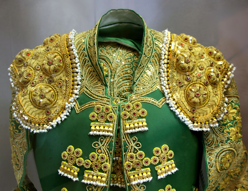 Basilica of the Macarena_Matadors Costume, Seville, Spain