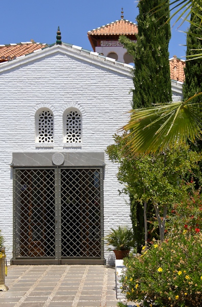 Mosque, San Nicholas area, Albayzin District, Granada, Spain