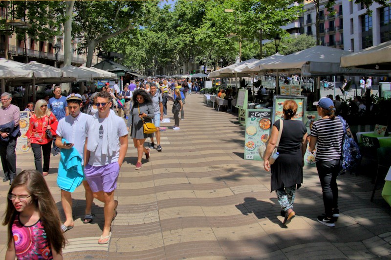 La Rambla, Barcelona, Spain