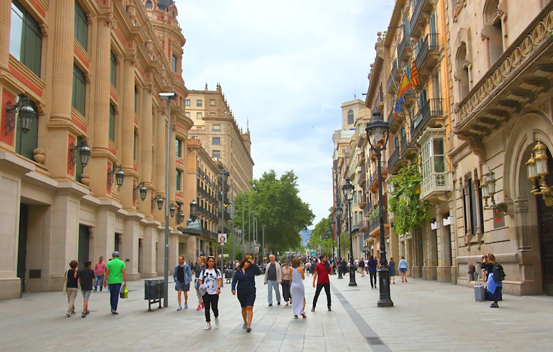 Mall, Barcelona, Spain